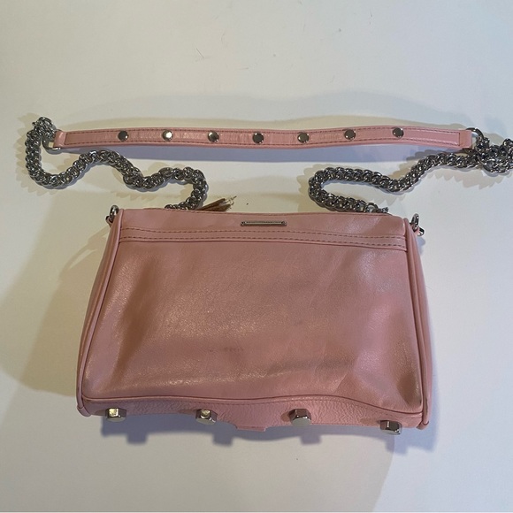 Rebecca Minkoff Mini Mac GUC see pics for wear on bottom corners, inside clean - Picture 7 of 16